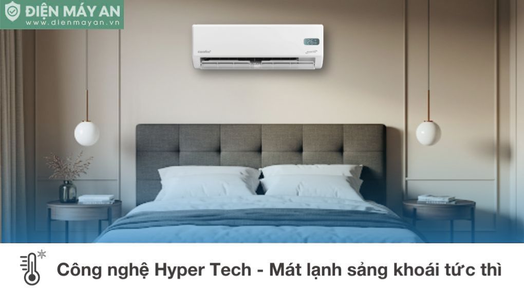 Điều hoà Comfee Inverter 24000 BTU 1 chiều CFS-25VGPF